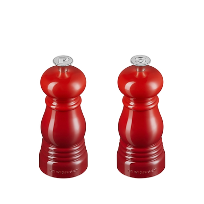 Le Creuset salt & peber mini kværnsæt cerise