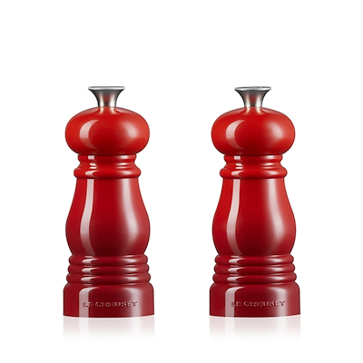 Le Creuset salt & peber mini kværnsæt cerise