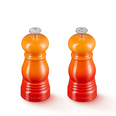 Le Creuset mini salt & peber kværnsæt volcanic 11 cm