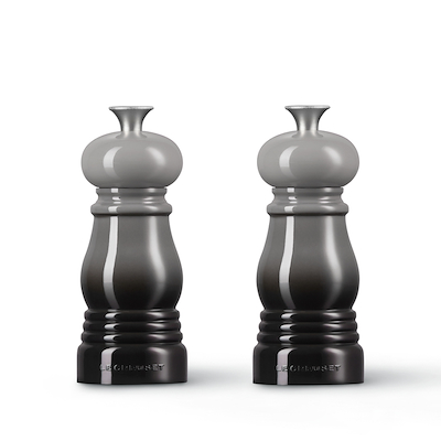 Le Creuset mini salt & peber kværnsæt flint 11 cm