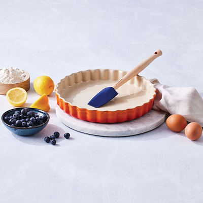 Le Creuset Craft mellem dejskraber azure 28,5 cm