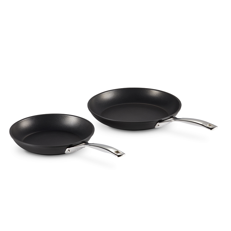 Wokpan Le Creuset Balti Mat Zwart 24 cm