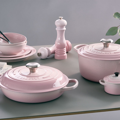 Le Creuset saltkværn shell pink 21 cm