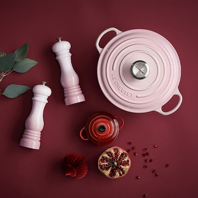 Le Creuset saltkværn shell pink 21 cm
