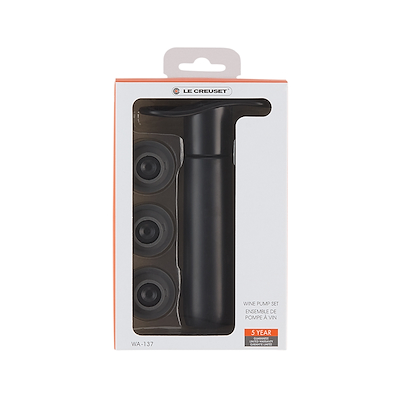Le Creuset WA-137 vinpumpe matte black