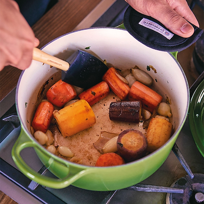 Le Creuset Craft stor grydeske black 28 cm