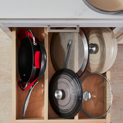 Le Creuset stænklåg stål 26 cm