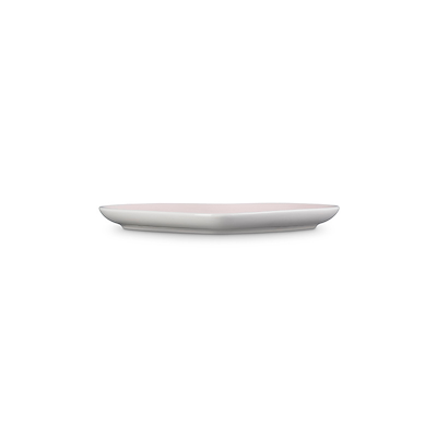 Le Creuset Signature stentøj hjerteformet tallerken 23cm Shell Pink