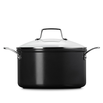 Le Creuset Essential gryde med keramisk belægning 24 cm 6 liter