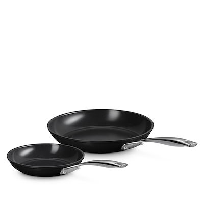 Le Creuset Essential stegepandesæt med keramisk belægning Ø20+26 cm