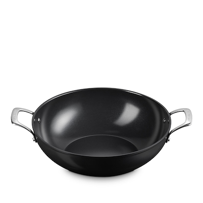 Le Creuset Essential wok med keramisk belægning 32 cm 6 liter