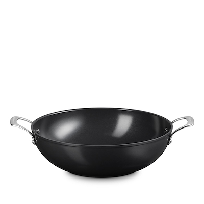 Le Creuset Essential wok med keramisk belægning 32 cm 6 liter