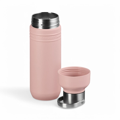 Le Creuset On The Go termoflaske shell pink 500 ml