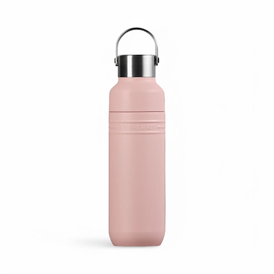 Le Creuset On The Go termoflaske shell pink 500 ml