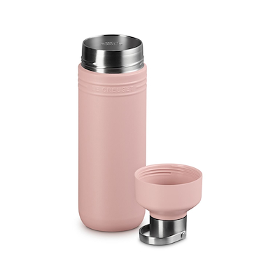 Le Creuset On The Go termoflaske shell pink 1000 ml