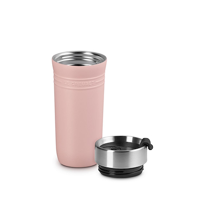 Le Creuset On The Go termokop shell pink 350 ml