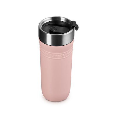 Le Creuset On The Go termokop shell pink 350 ml