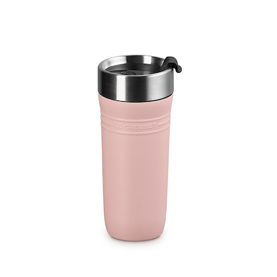 Le Creuset On The Go termokop shell pink 350 ml