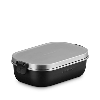 Le Creuset On The Go madkasse matte black 900 ml