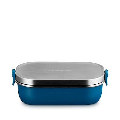 Le Creuset On The Go madkasse deep teal 900 ml