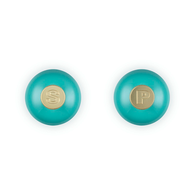 Le Creuset mini salt & peber kværnsæt Bleu Riviera 11 cm