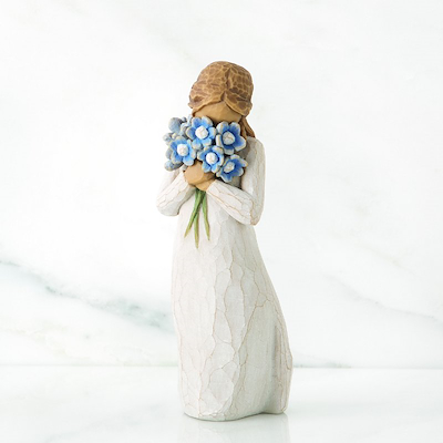 Willow Tree Forget-me-not figur H 13,5 cm