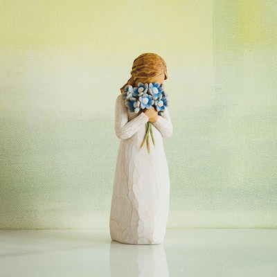 Willow Tree Forget-me-not figur H 13,5 cm