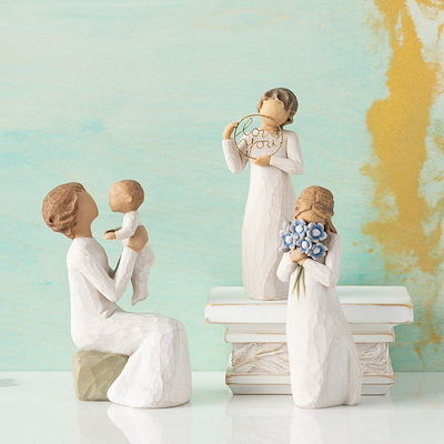 Willow Tree Forget-me-not figur H 13,5 cm