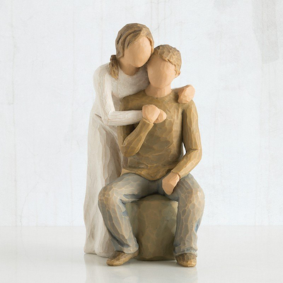 Willow Tree You and Me figur H 17 cm