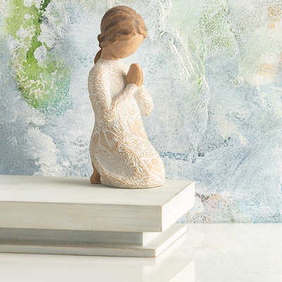 Willow Tree Prayer of Peace figur H 10 cm