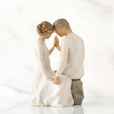 Willow Tree Around You figur H 16,5 cm