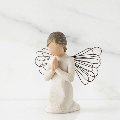 Willow Tree Angel of Prayer figur H 10,5 cm