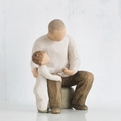 Willow Tree Grandfather figur H 14 cm