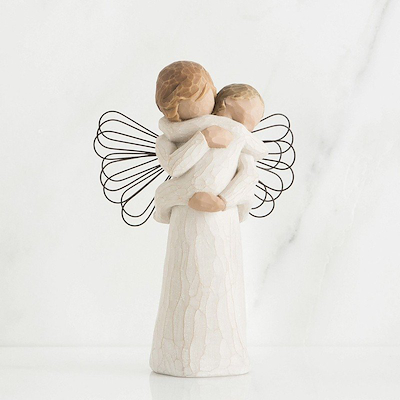 Willow Tree Angel's Embrace figur H 14 cm