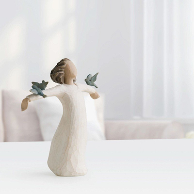 Willow Tree Happiness figur H 14 cm