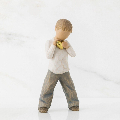 Willow Tree Heart of Gold figur H 14 cm