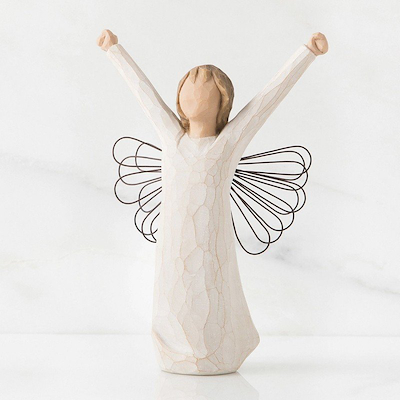 Willow Tree Angel of Courage figur H 14,5 cm