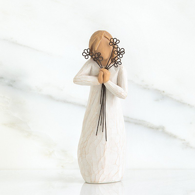 Willow Tree Friendship figur H 13,5 cm