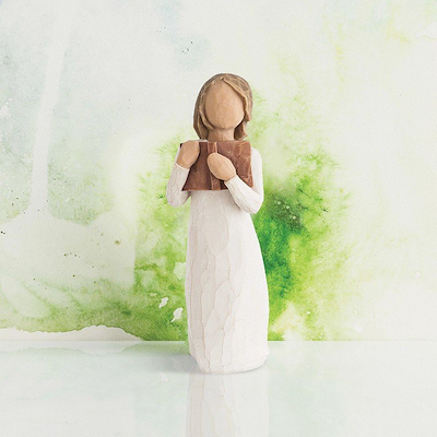 Willow Tree Love of Learning figur H 13,5 cm
