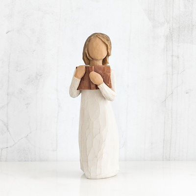 Willow Tree Love of Learning figur H 13,5 cm