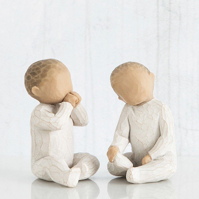 Willow Tree Two Together Baby figur H 5 cm