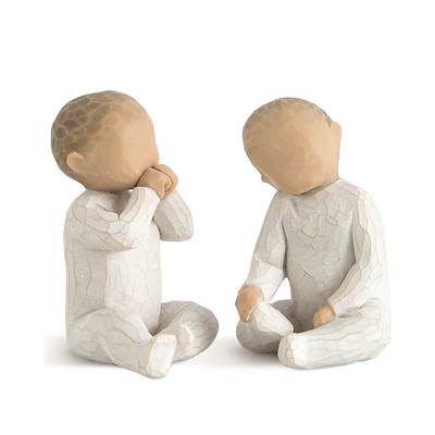 Willow Tree Two Together Baby figur H 5 cm