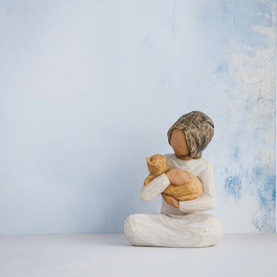 Willow Tree Kindness Girl figur H 7,5 cm