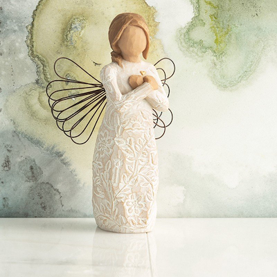 Willow Tree Remembrance figur creme H 13,5 cm