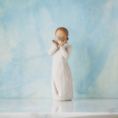 Willow Tree Lots of Love figur creme H 14 cm