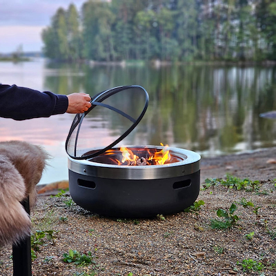 Mustang Burbank bålfad sort