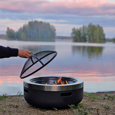 Mustang Burbank bålfad sort