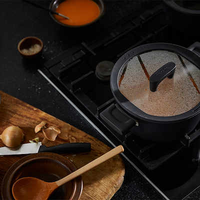 Fiskars Hard Face non-stick gryde med låg 3,5 liter