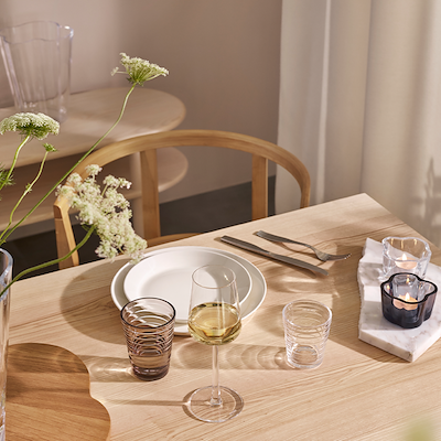 Iittala Teema flad middagstallerken hvid Ø26 cm