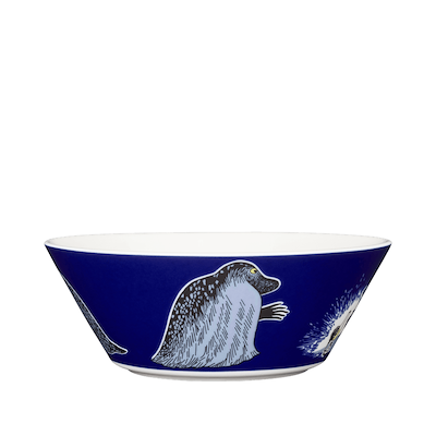 Moomin Arabia skål mørkeblå 15 cm
